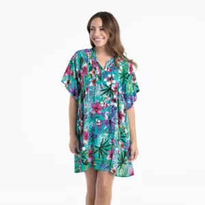 Rosa Faia (Anita) Zomer kleed: Tahiti, Capri Blue ( ANI.504 )