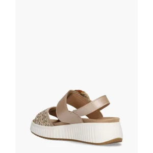 Cypres Zofia Goud/Multi Damessandalen