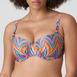 Prima Donna Swim Kea voorgevormde bikini in regenboogkleuren