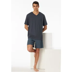 Schiesser - Comfort Essentials – Pyjama – 181153 – Graphit