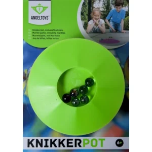 Knikkerpot - Incl. 6 knikkers - 17cm