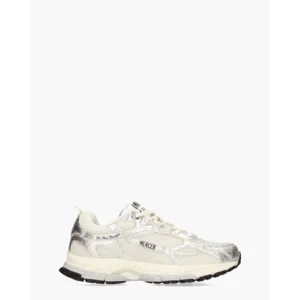 Mercer Amsterdam The Re-Run Pineapple 2.0 Off-White/Zilver Damessneakers