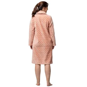 Egatex kamerjas Dames: Peach kleur, met knopen ( EGA.495 )