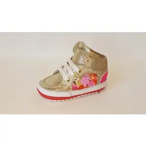 Shoesme Babyschoenen meisjes goud en roze