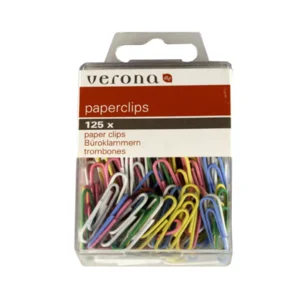 Paperclips - 26mm - 125st - Gekleurd