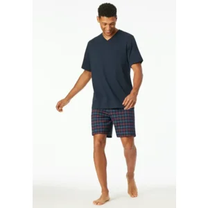 Schiesser - Comfort Essentials – Pyjama – 181153 – Navy