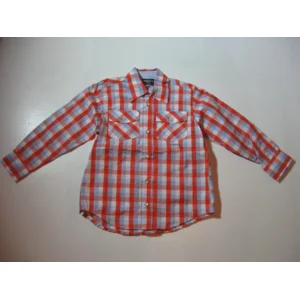 Girandola Geruit Hemd 160178 Blauw 98/3J