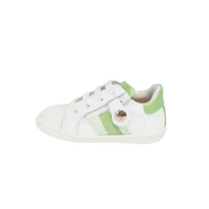 Zecchino d'Oro Sneaker N12-1182 Wit/Groen