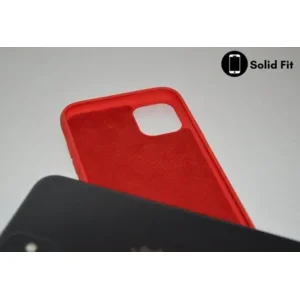 iPhone Hoesje Silicone Case Back Cover Rood iPhone 11