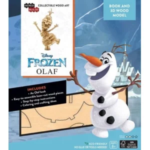 Frozen IncrediBuilds 3D Wood Model Kit Olaf