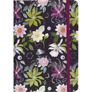 Notitieboek - Compact journal - Celestial garden - 13x18cm