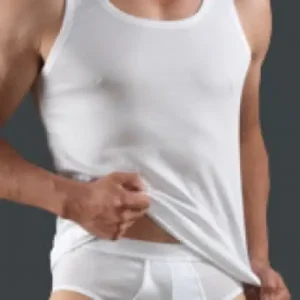 Schiesser 95/5 Shirt 0/0 Singlet - 205428 – White