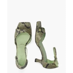 Toral Rubby Groen/Zwart Damespumps