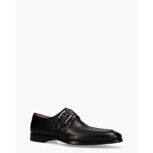 Magnanni 23773 Zwart Heren Gespschoenen
