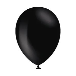 Ballonnen - Zwart - 30cm - 50st.
