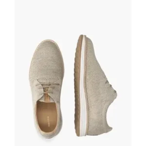 Rehab Nolan Knit Beige Heren Veterschoenen