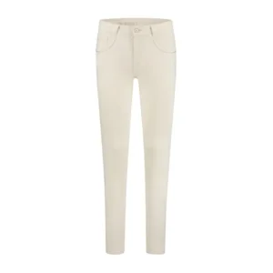 Para Mi Damesbroek: Celine Fancy Color denim Off White ( Skinny leg ) ( PARA.154 )