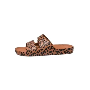 Moses geur slippers leopard choco