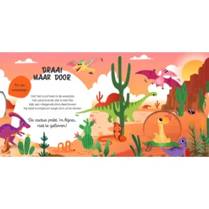 Boek - Draai maar door - Dino's
