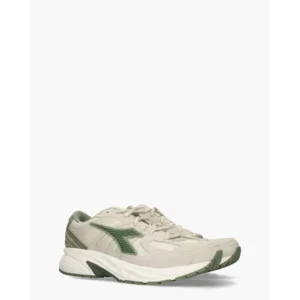Diadora Heritage Mythos Star Beige/Groen Herensneakers