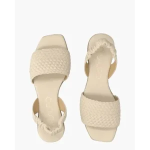 Di Lauro 107 Off-White Damessandalen