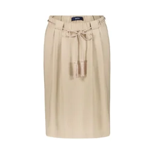 Gardeur Dames rok: Beige, Jil 2, Elastiek in de lenden ( GAR.32 )
