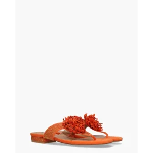 Ella Cruz Zhoe Oranje Damesslippers