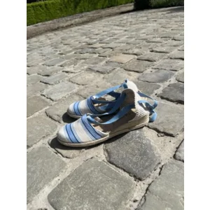 Melo Verde Beach Sandaal met Sleehak Oranje 38