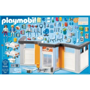 PLAYMOBIL City Life - Ingerichte ziekenhuis vleugel - 70191