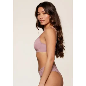 Lingadore Daily string in rose-mauve