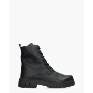 Cypres Uta Zwart Dames Veterboots