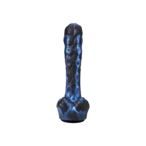 Doc Johnson Fort Troff Issued Tendril Stotende Vibrator Blauw 21 Cm