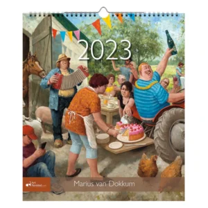 Maand kalender - 2023 - Marius van Dokkum - 30x34,5cm