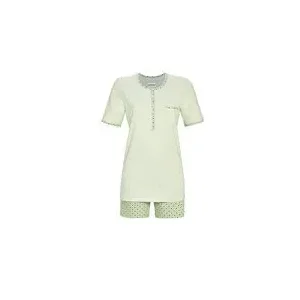 Ringella dames pyjama: Korte mouw / short, groen ( RIN.488 )
