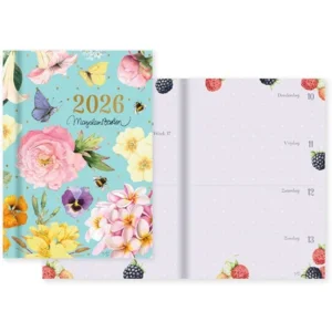 Zak agenda - 2026 - Marjolein Bastin - Mini - Blauw