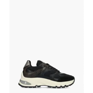 Via Vai Liz Curtis Zwarte Damessneakers