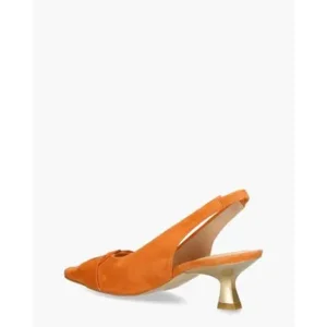 Zinda 1835 Oranje Dames Slingbackpumps