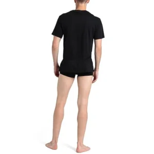 Michael Kors Performance Cotton 3-pack herenodnerhemden in zwart
