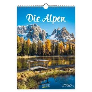 Kalender - 2025 - Alpen - 23.5x33.5cm