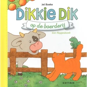 Boek - Flapjesboek - Dikkie Dik op de boerderij