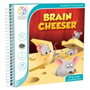 Smart Games - Brain cheeser - Magnetisch spel met 48 opdrachten