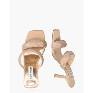 Steve Madden Top-Notch Roségoud Damesslippers