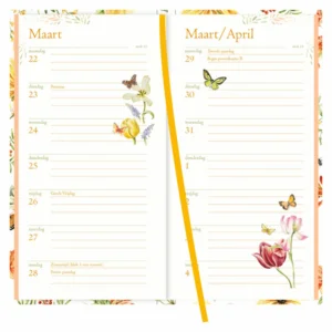 Agenda - Gele bloemen - Janneke Brinkman - 2027 - 9x17cm