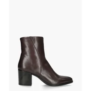 Rossano Bisconti 595-08 Donkerbruin Dames Enkelboots