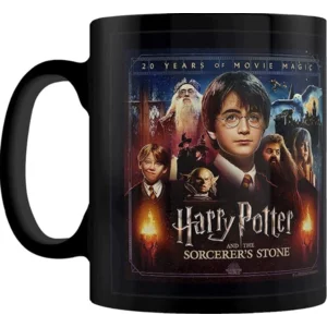 Harry Potter (20 Years Of Movie Magic) Black Mug