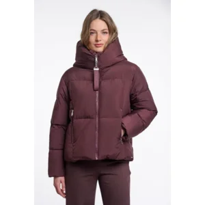Rino & Pelle Vest: Joni, Fudge Cloak ( Bordeau kleur ) ( RINO.108 )