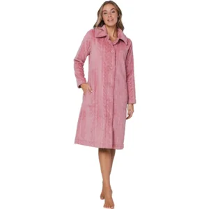 Pastunette Kamerjas met knopne: Roze, ultrazacht, 110cm ( PAS.117 )
