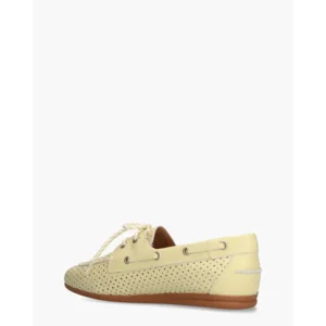 Si Zerrin Lichtgeel Dames Veterschoenen