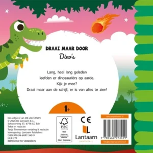 Boek - Draai maar door - Dino's