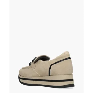 Softwaves Celine Beige/Zwart Damesloafers